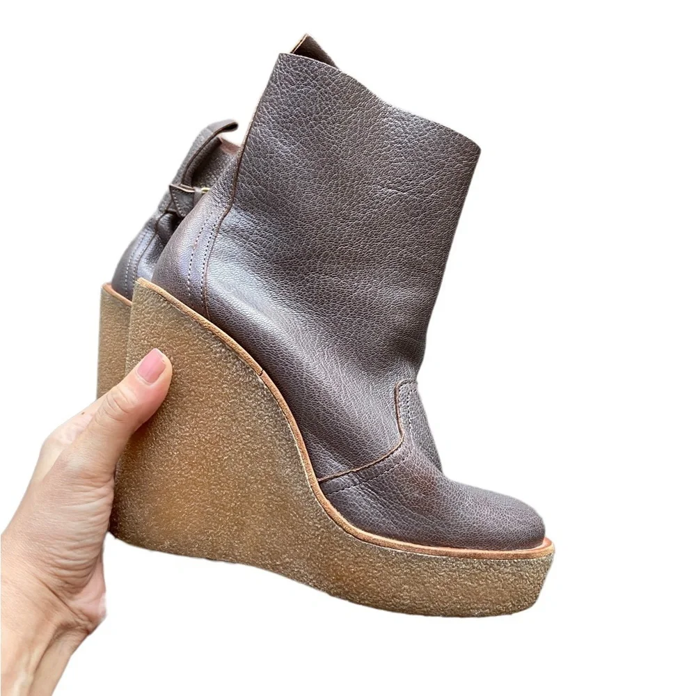 PIERRE HARDY GRAIN CALF Ankle Boot Bootie